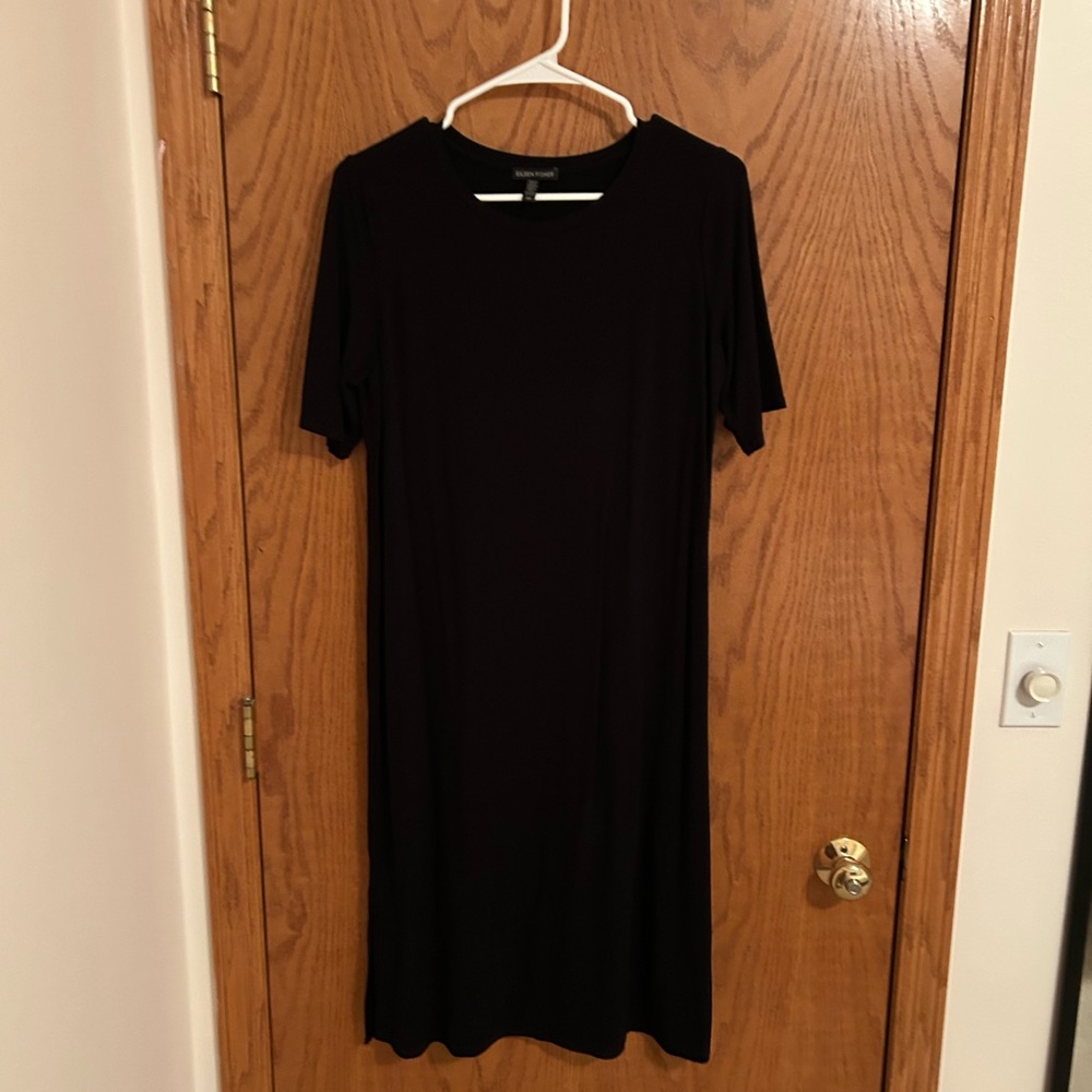 Eileen Fisher short sleeve t dress